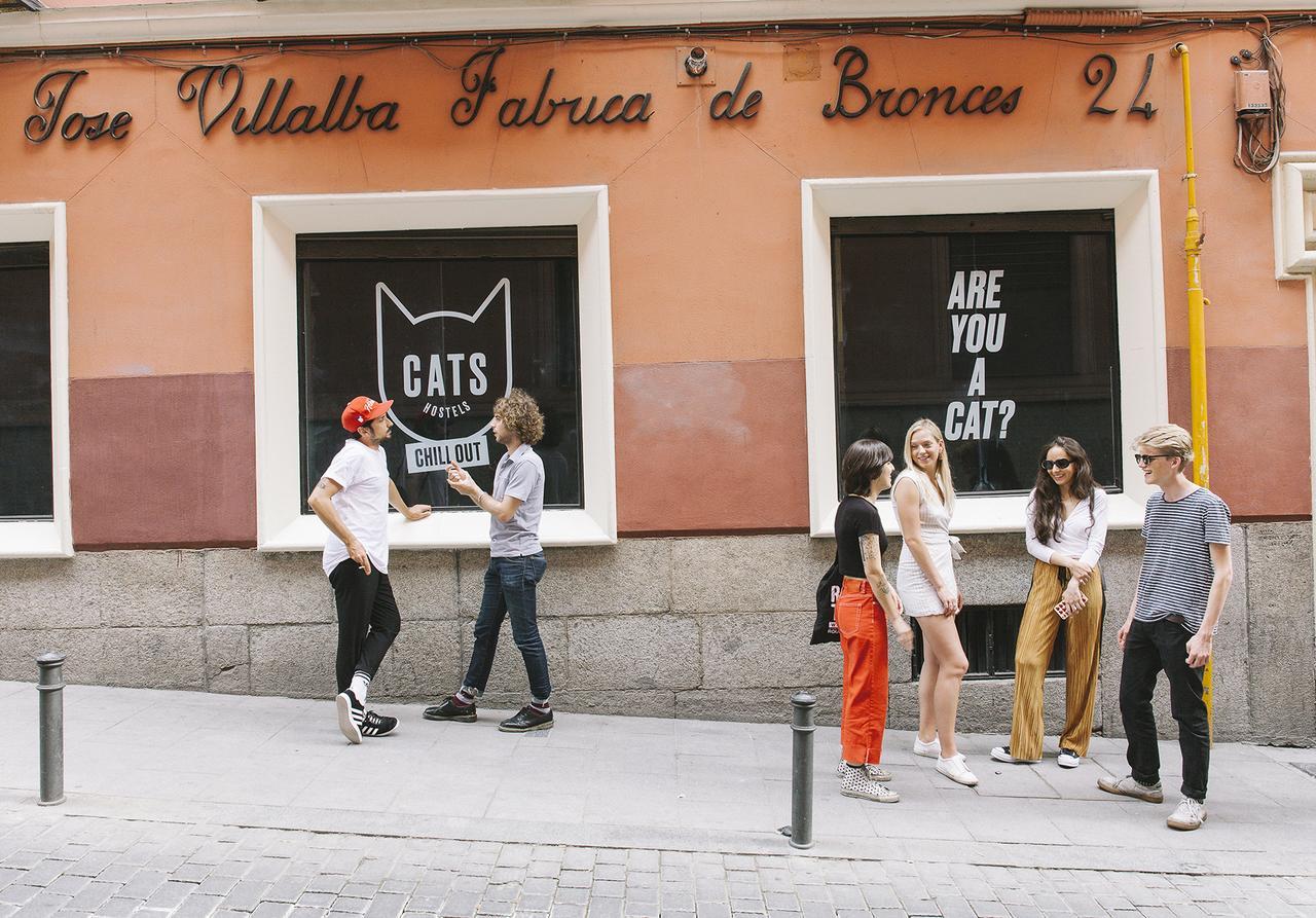 Cats Chill Out Hostel Madrid Exterior foto